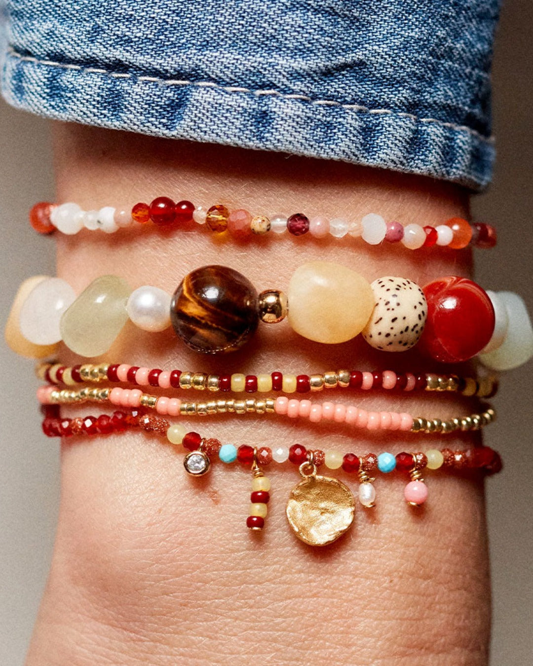 Anni Lu - Bracelet Bundoran - Terracotta