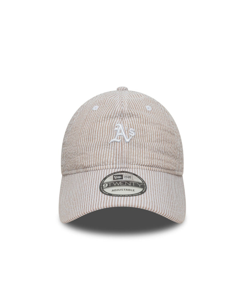 New Era - Seersucker 9Twenty Cap - Beige White