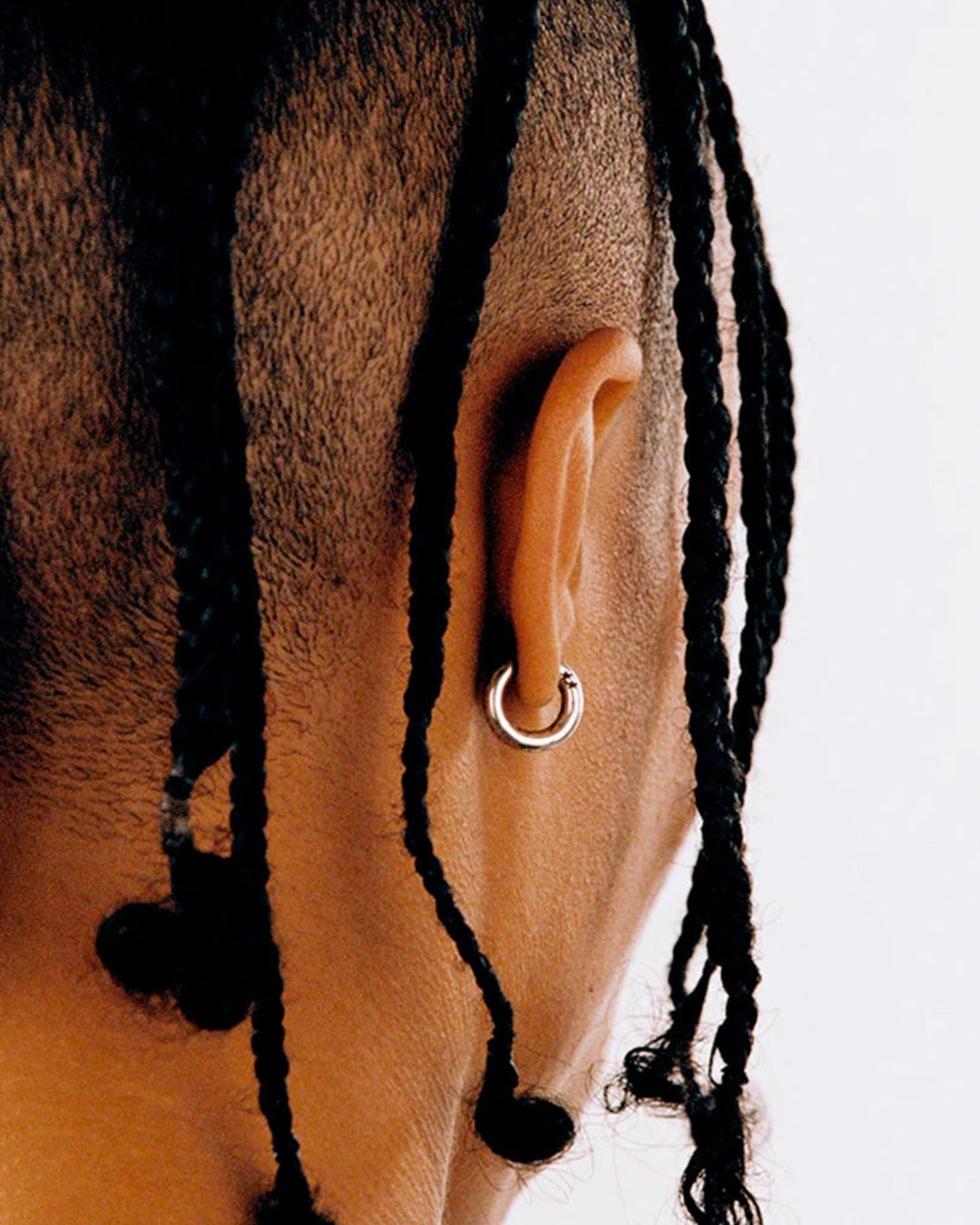 Two Jeys - Big Hoops Earrings - Silver