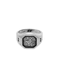 Two Jeys - Hex Ring - Silver