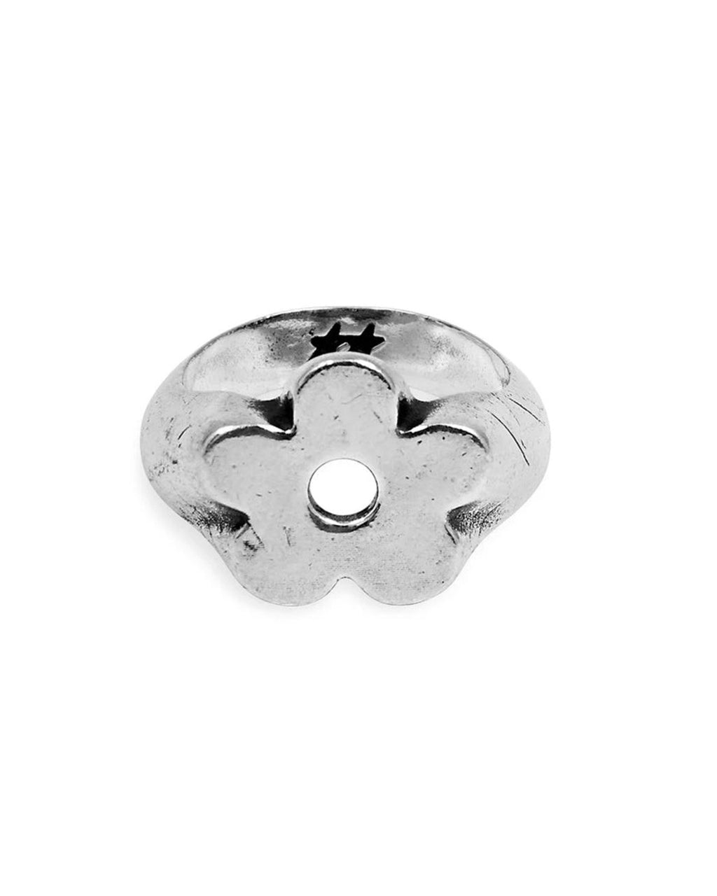 Two Jeys - Flower Ring - Silver