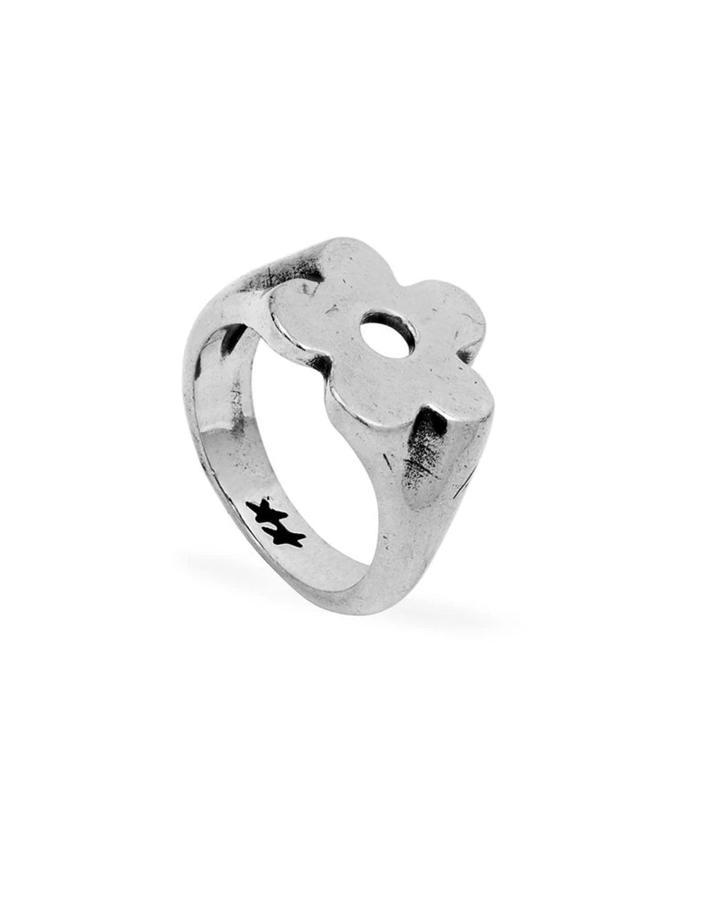 Two Jeys - Flower Ring - Silver