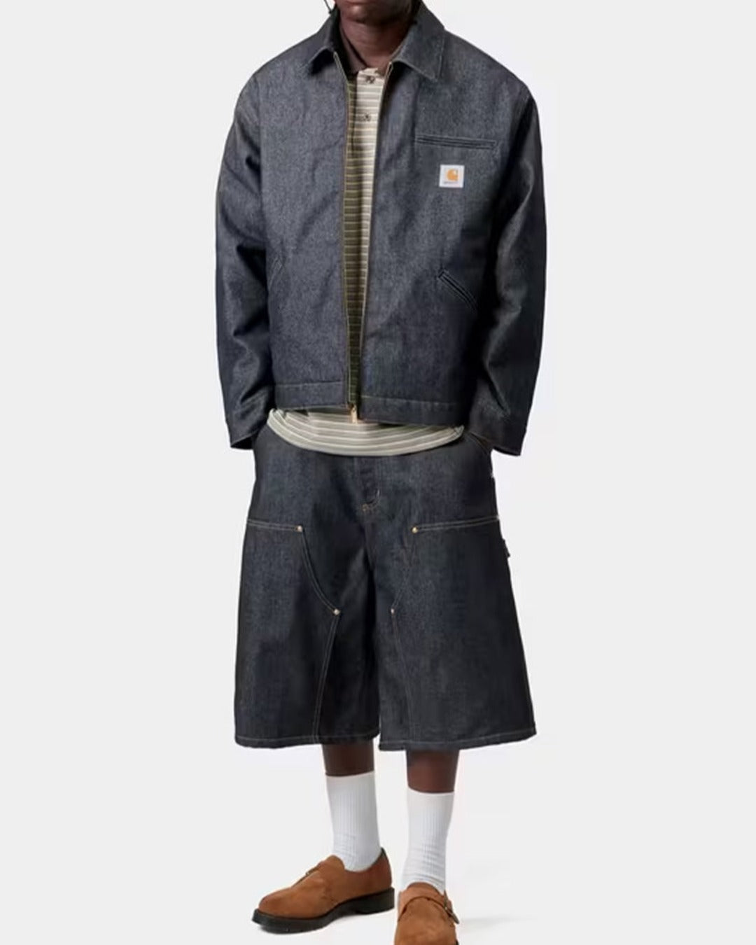 Carhartt WIP - Veste Og Detroit - Bleu Rigide