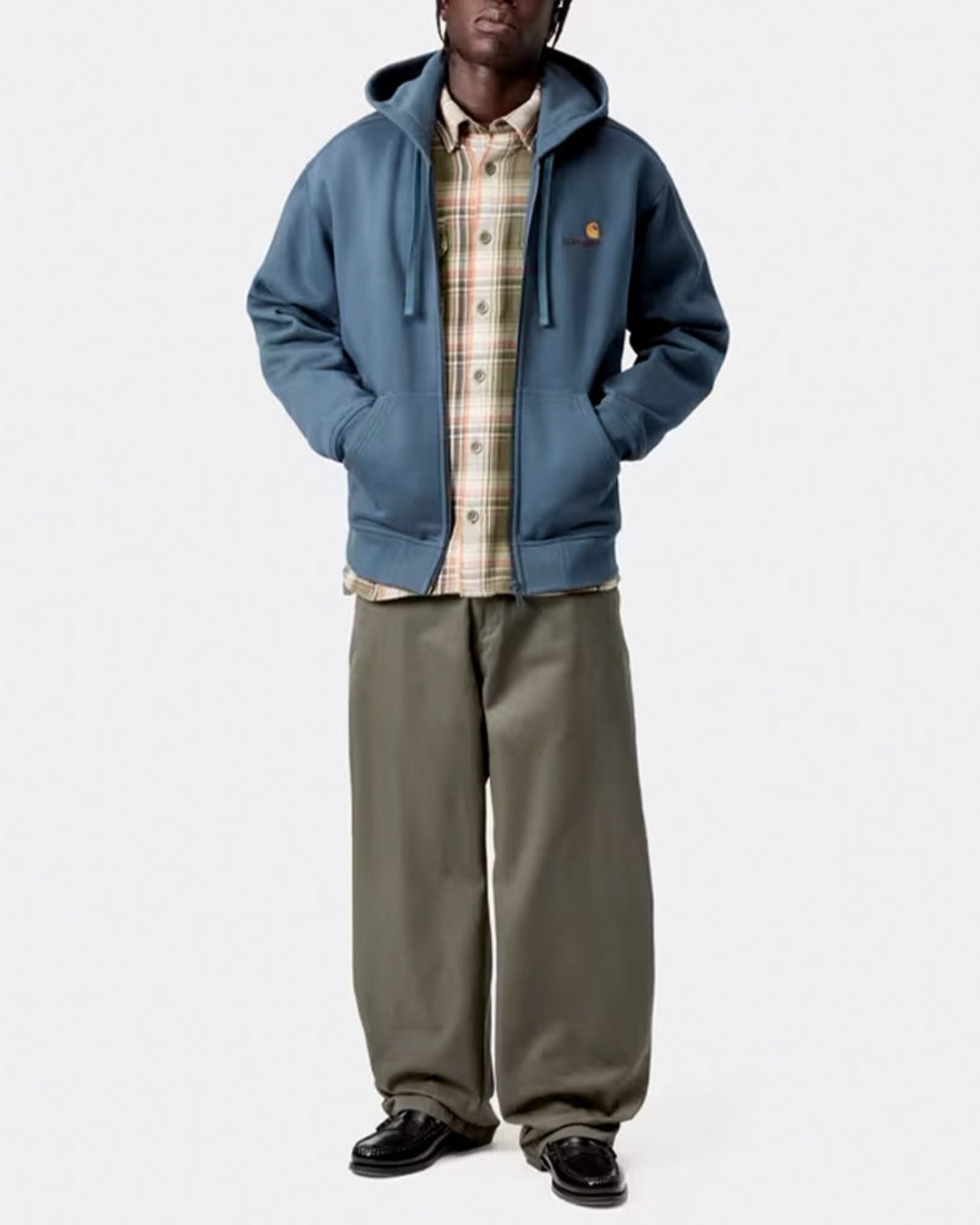 Carhartt WIP - Pantalon Brady - Leaf Rinsed