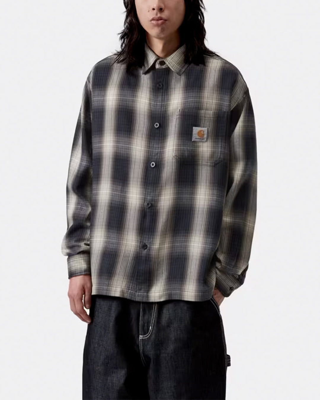 Carhartt WIP - Chemise Harlin - Check Jupiter