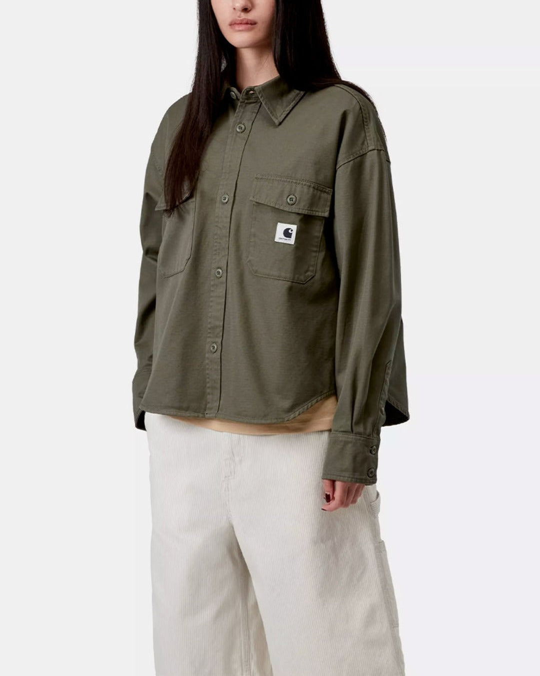 Carhartt WIP - Veste W Kelly - Leaf Rinsed
