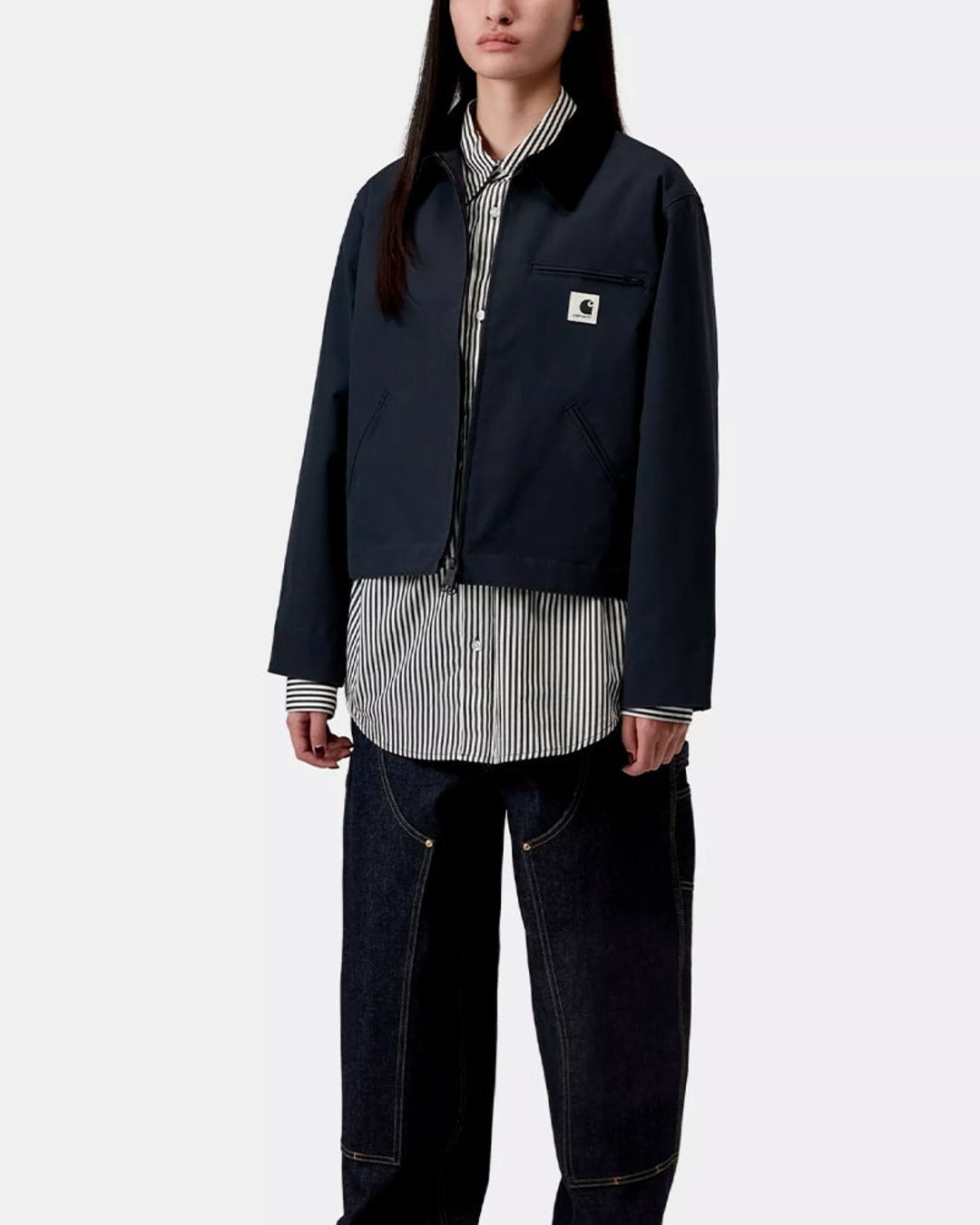 Carhartt WIP - Veste W Newkirk Summer - Noir Deep Night