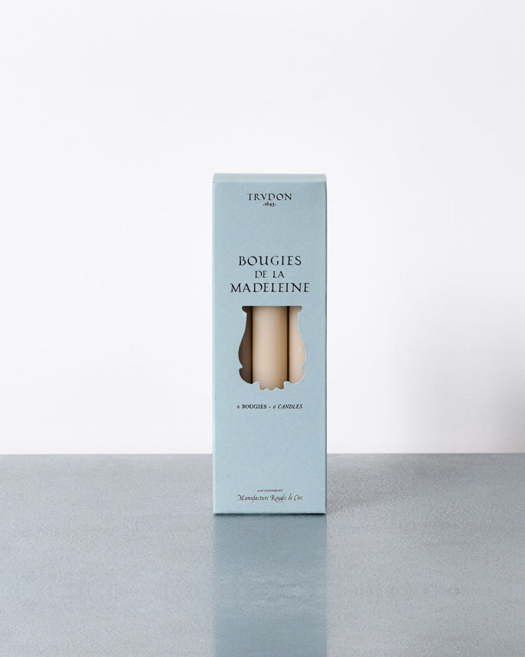 Trudon - Lot De 6 Bougies Madeleine - Pierre