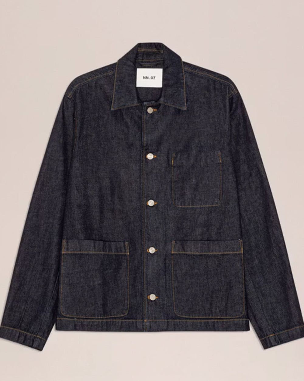 NN07 - Veste Morgan 1843 - Indigo Brut – Merci Paris
