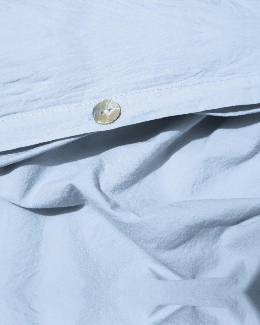 Merci - Cotton percale pillowcase - Cornflower