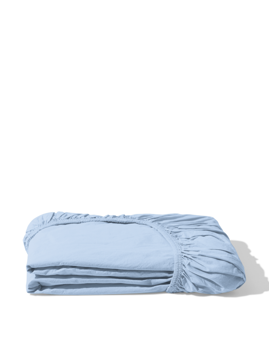 Merci - Drap-Housse En Percale De Coton - Bleuet