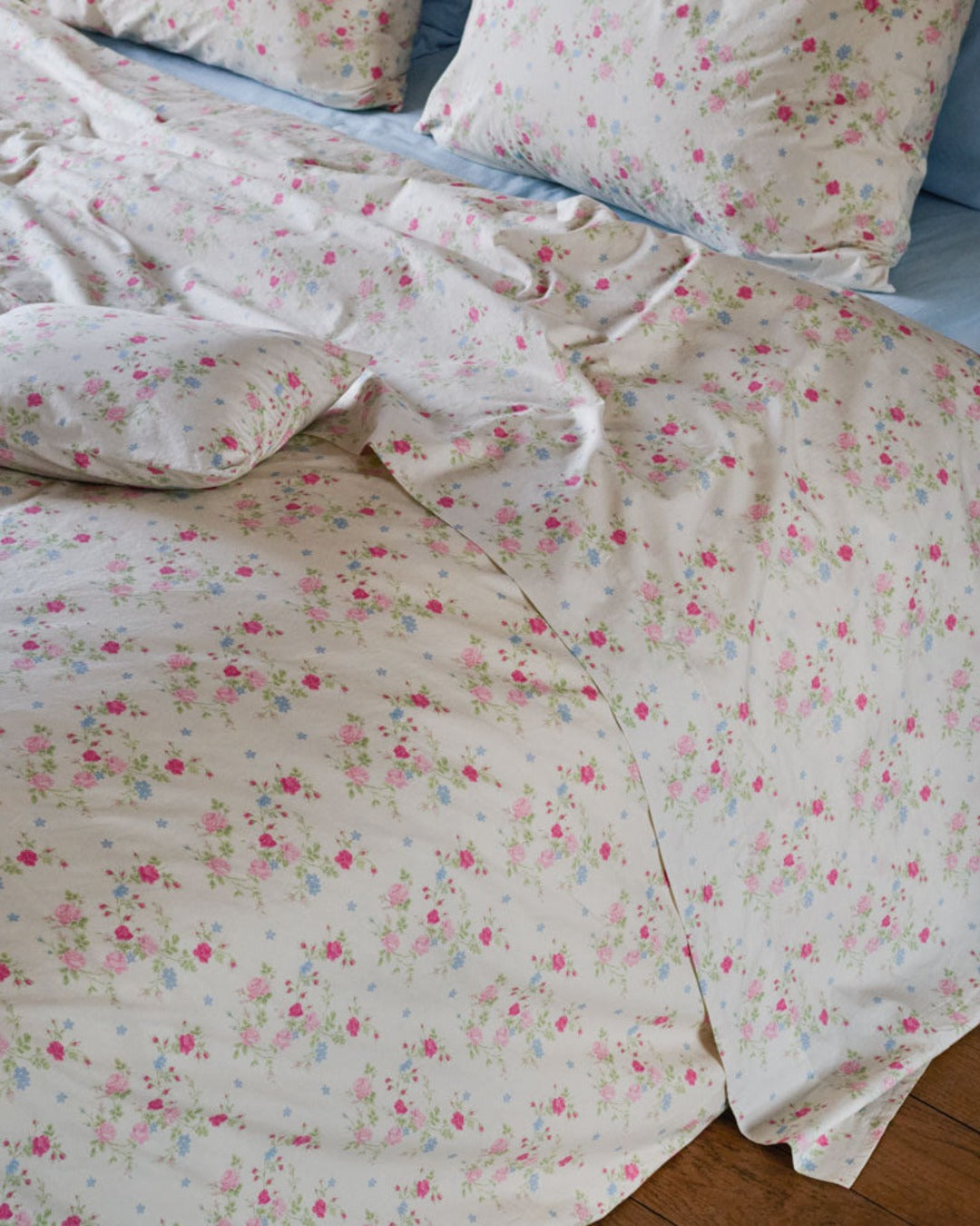 Merci - Drap Plat En Percale De Coton - Jardin