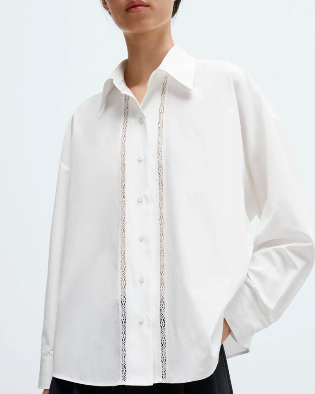 Cordera - Chemise en Dentelles - Blanc