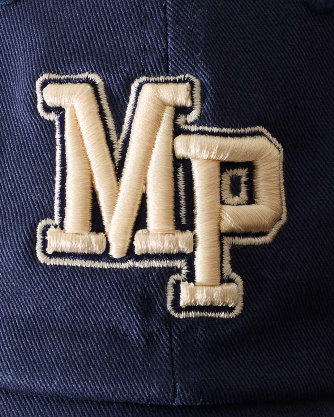 Merci - Casquette Mp - Marine & Blanc Cassé