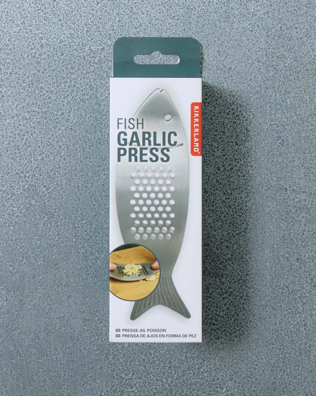 Kikkerland - Garlic Press - Fish