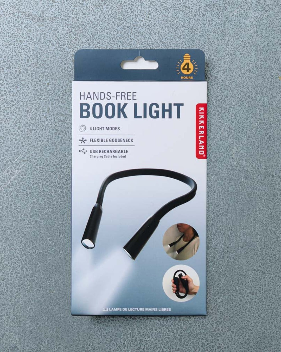Kikkerland - Lampe De Lecture Mains Libres