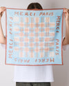 Bandana Ars Vivendi Virtus Est - Bleu Jaune Marron