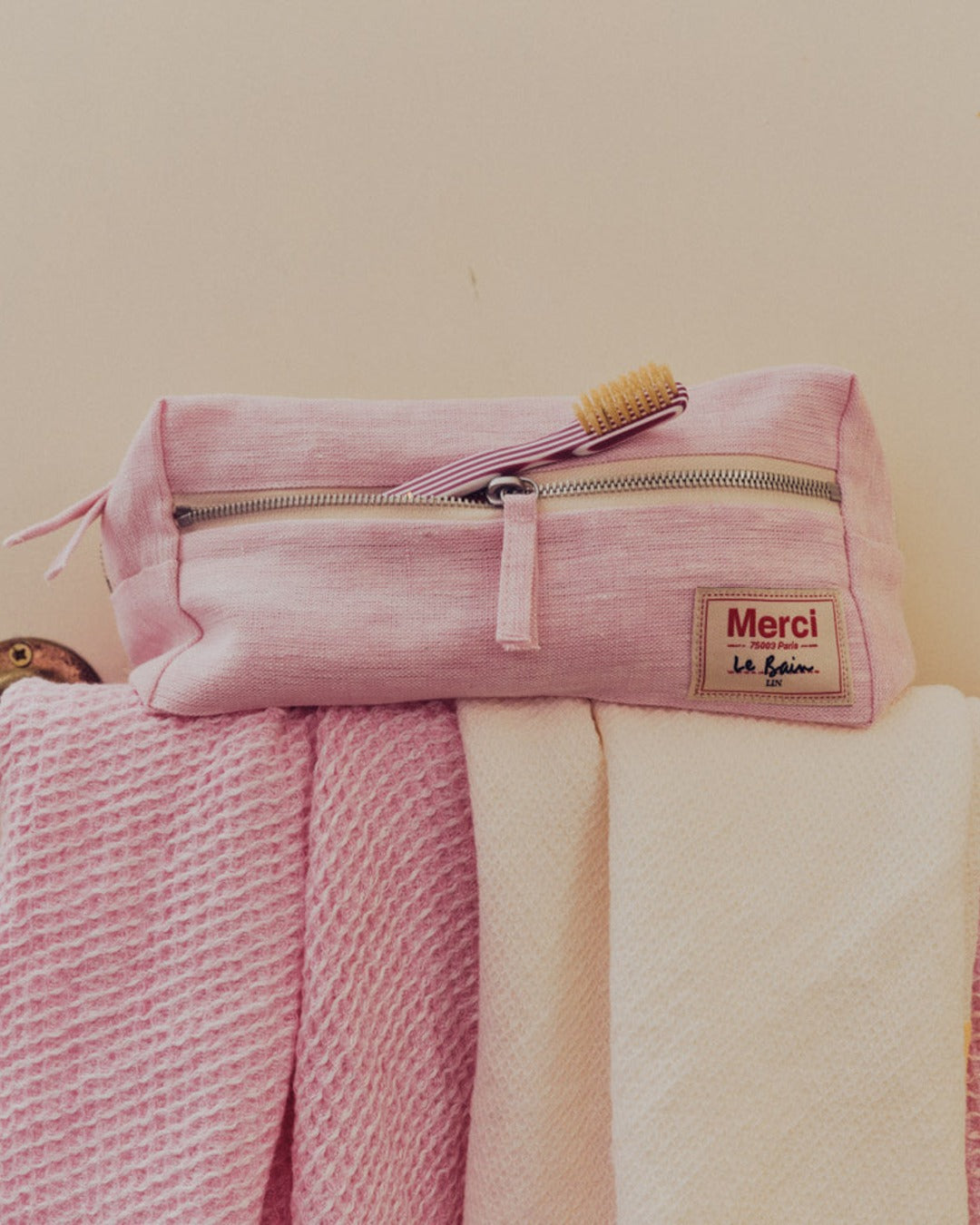 Merci - Toiletry bag - Granita Pink