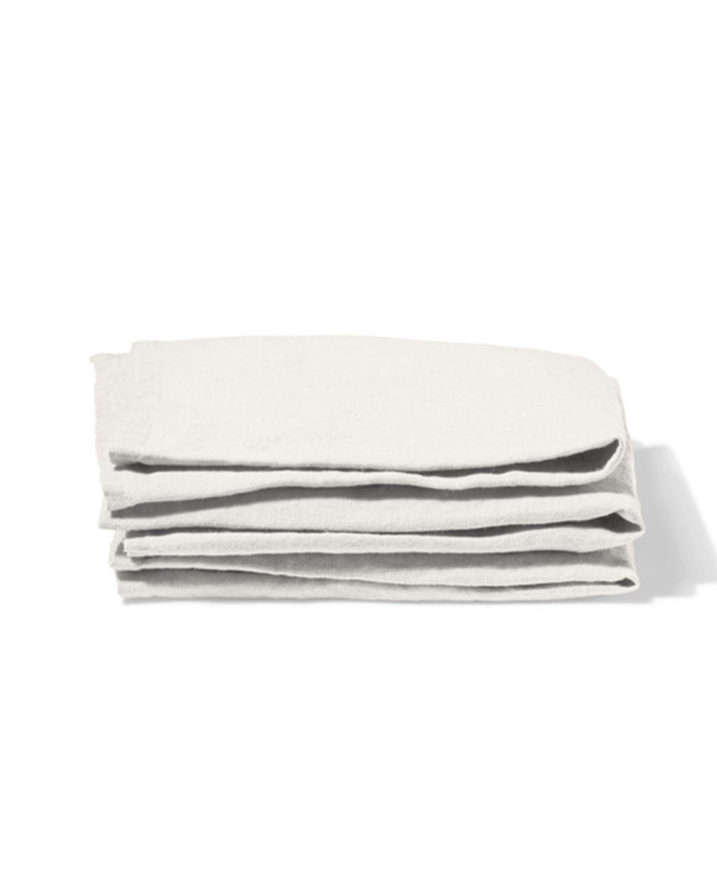 Merci - Washed linen napkin - Seashell White