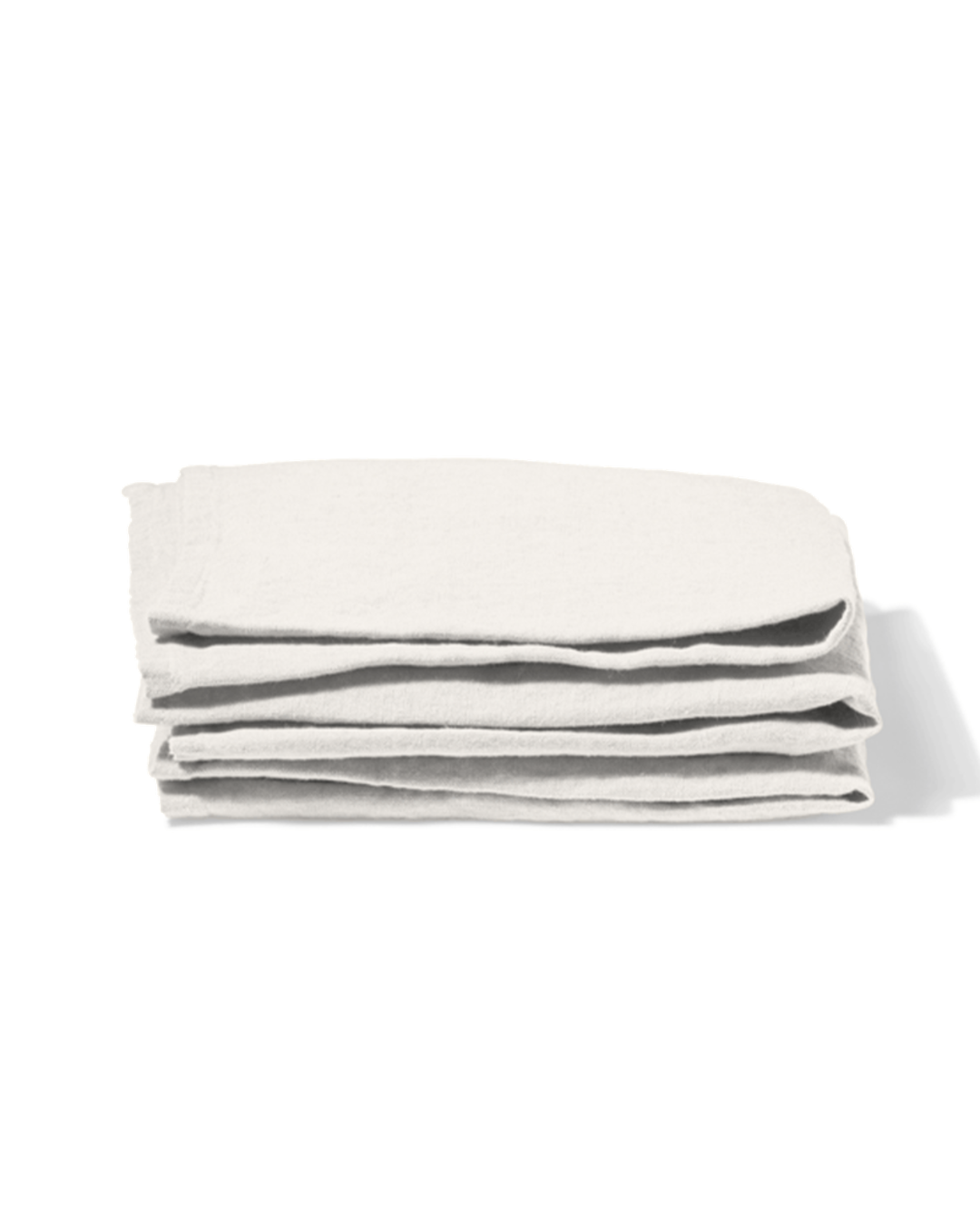 Merci - Washed linen napkin - Seashell White