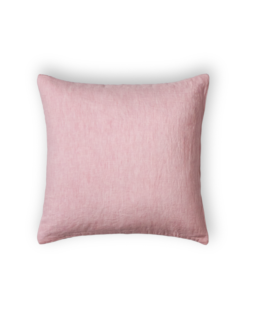 Merci - Taie D'Oreiller En Lin Lavé - Rose Granité
