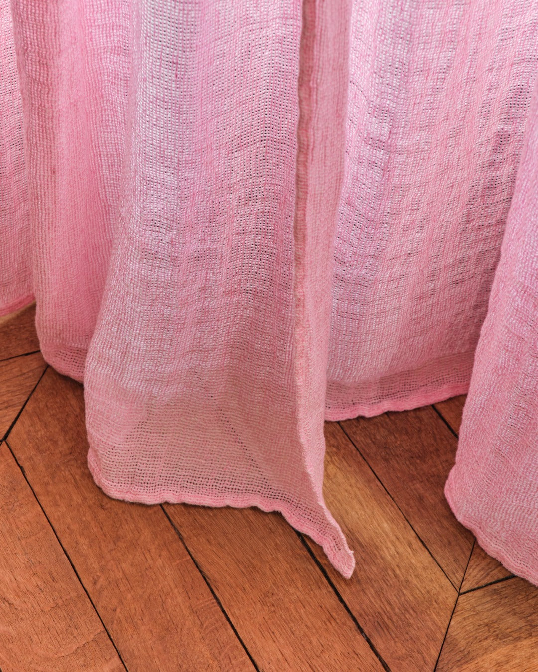 Merci - Woven linen voile - Granita Pink