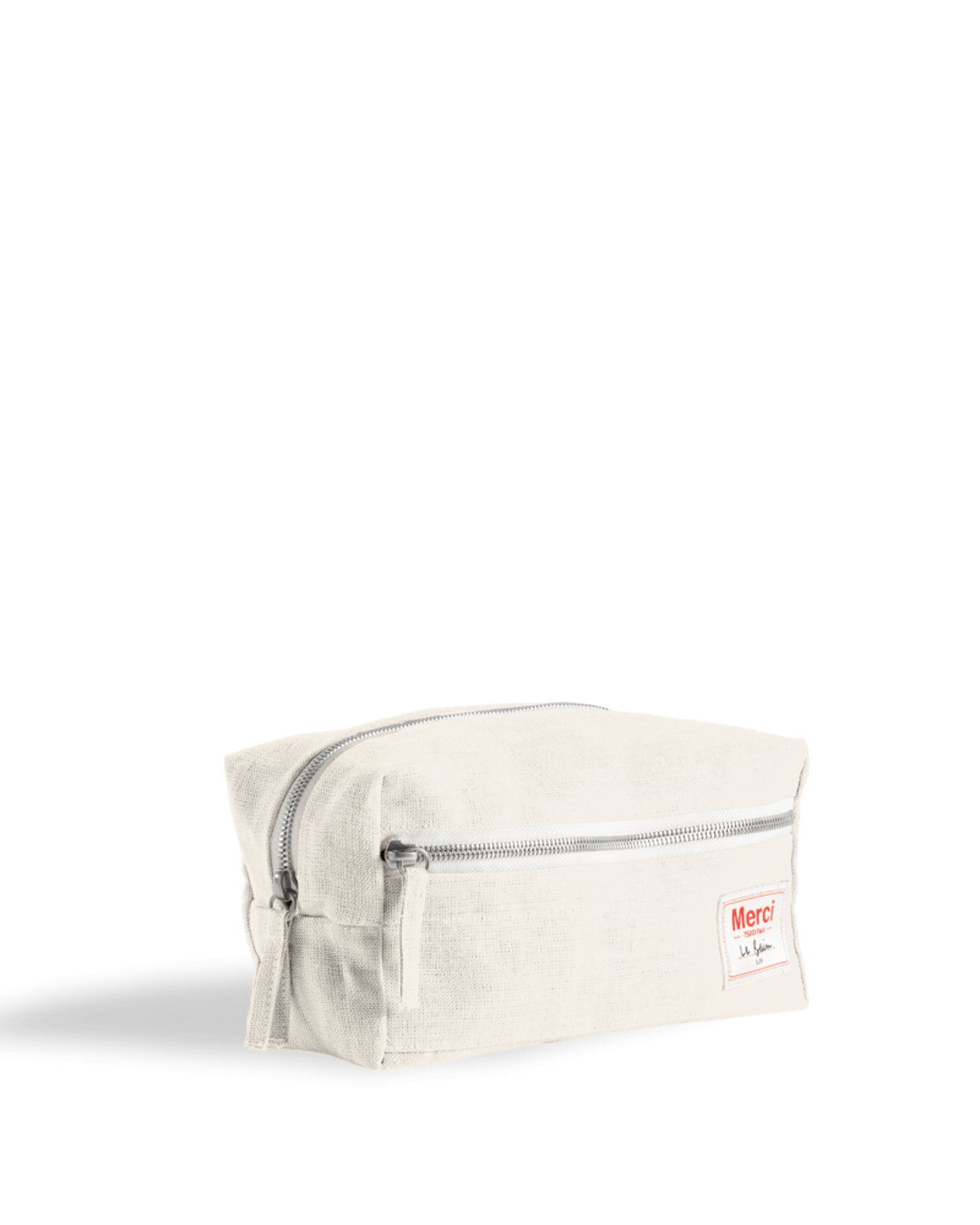 Merci - Trousse De Toilette - Blanc Coquillage
