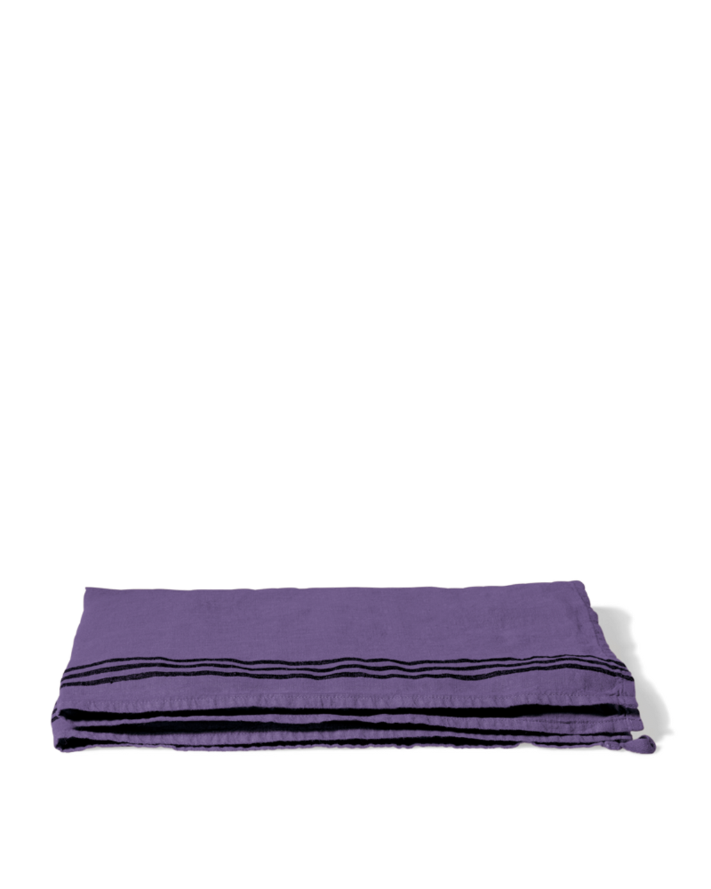 Merci - Torchon En Lin Lavé - Violet Orage