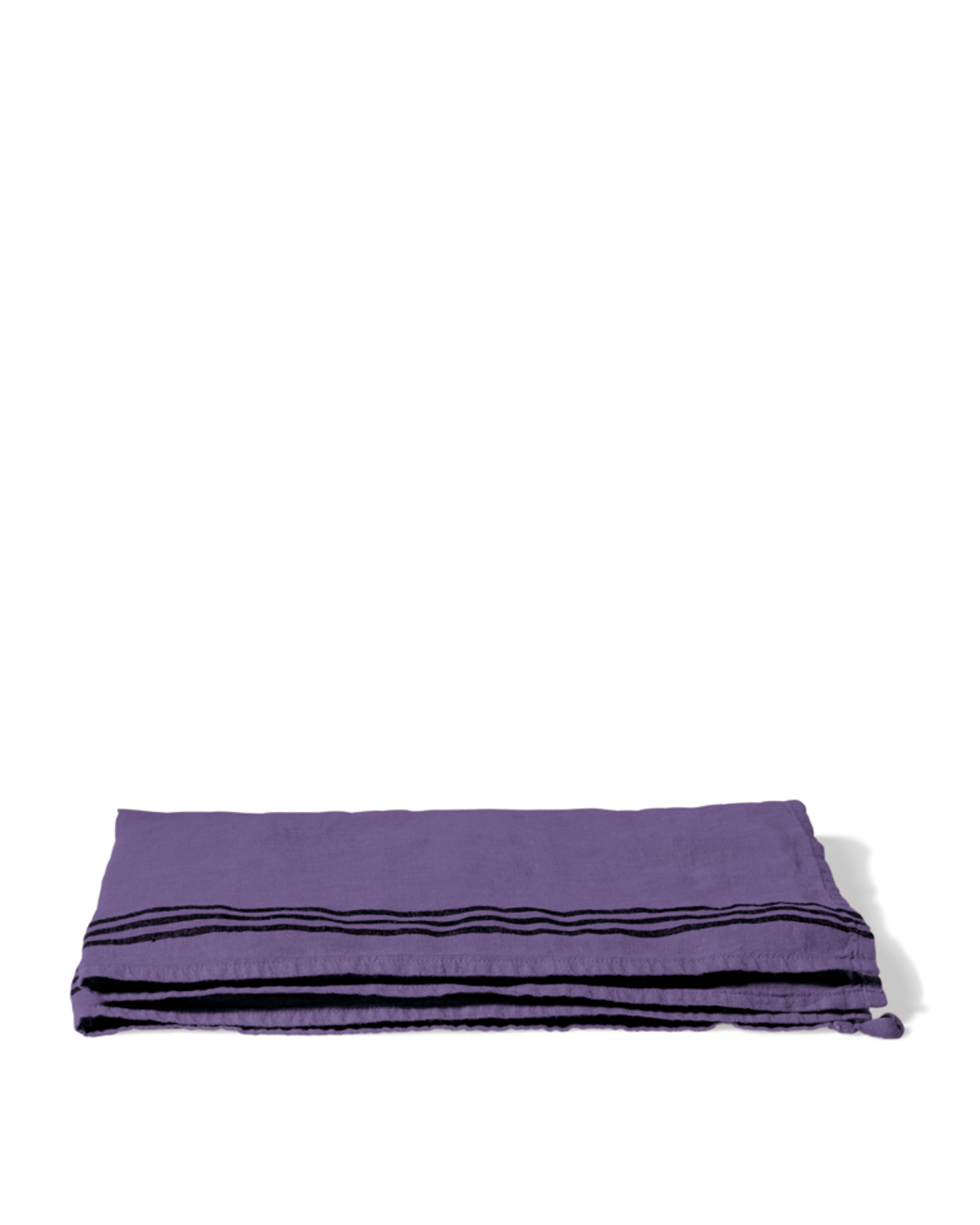 Merci - Torchon En Lin Lavé - Violet Orage