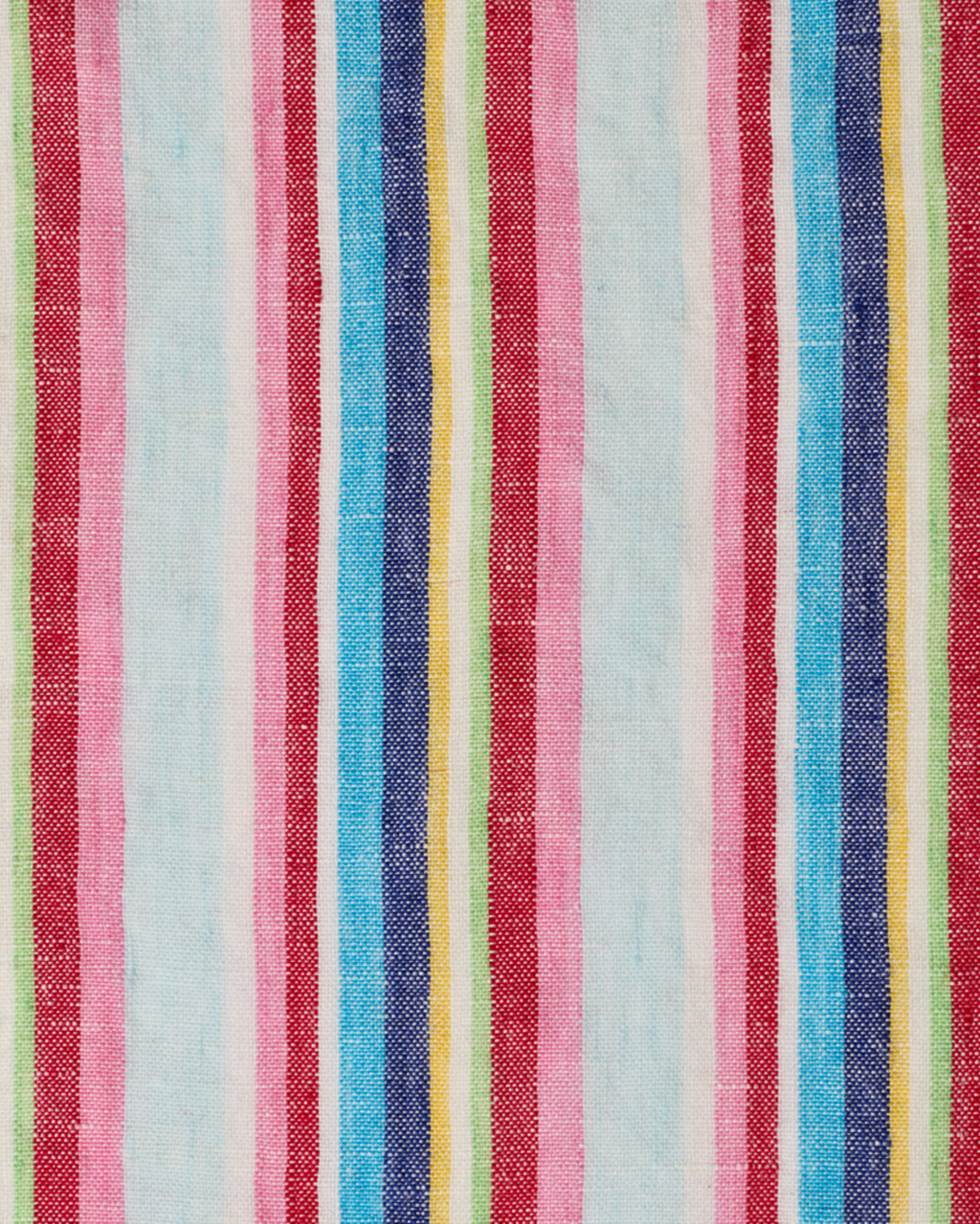 Merci - Washed linen Merci shopping bag - Parasol Stripes