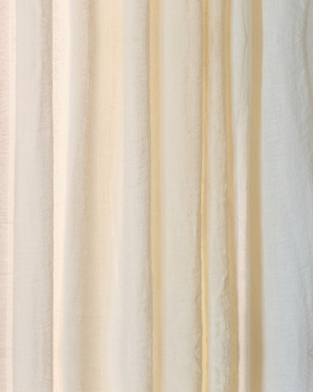 Merci - Linen & Cotton Voile - Seashell White