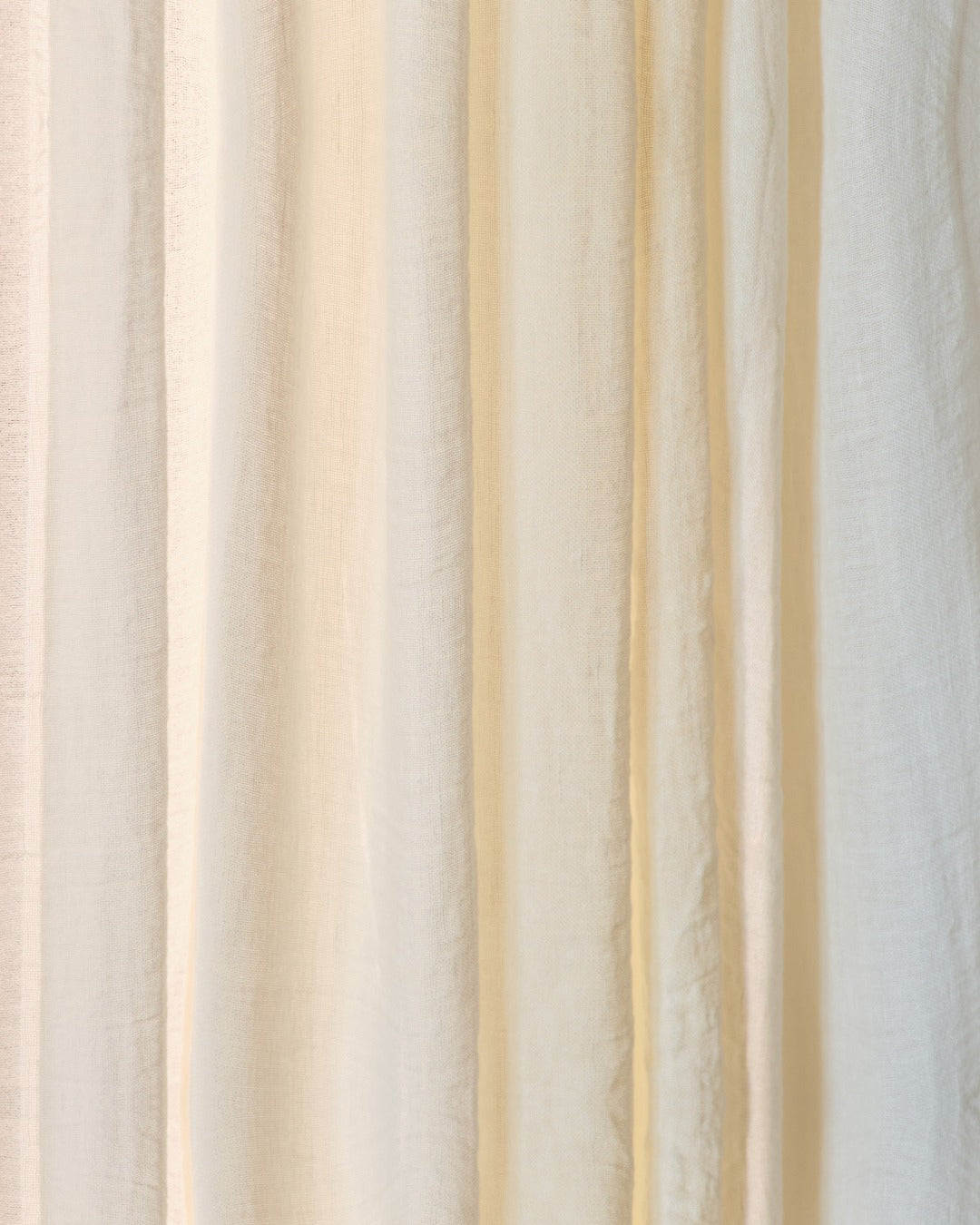 Merci - Linen & Cotton Voile - Seashell White