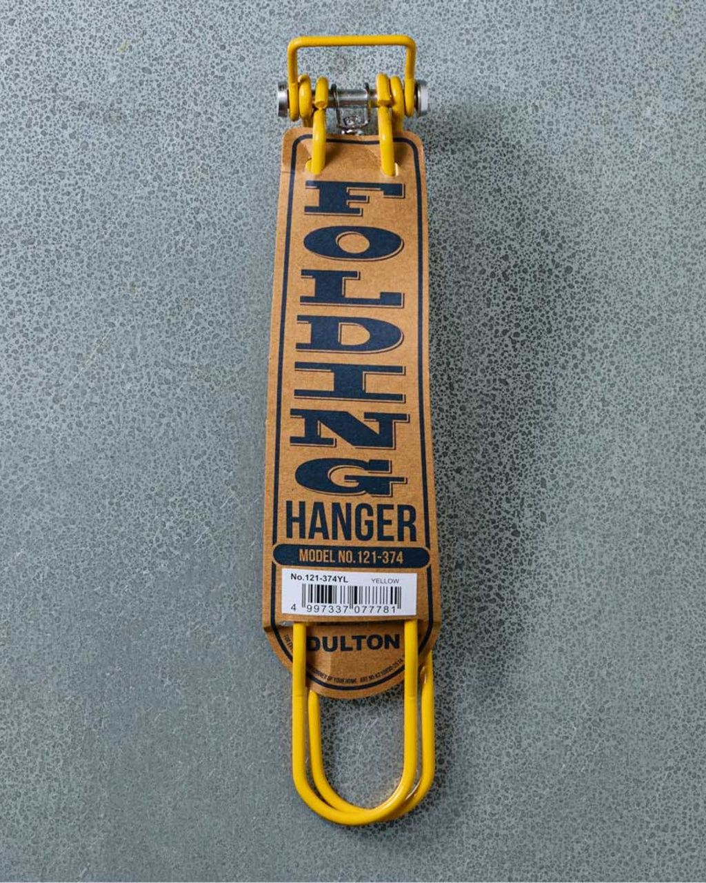 Dulton - Folding Hanger - Yellow