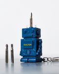 Dulton - Robot Tool Keychain - Blue