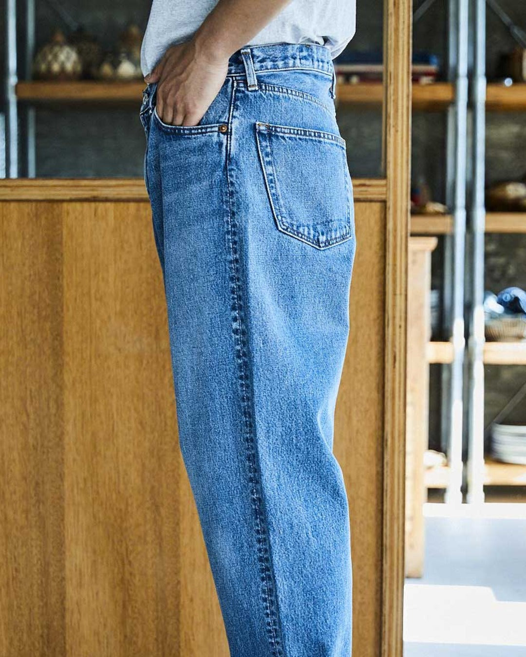 Orslow - Jeans 101 Dad Fit - Denim Used