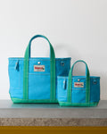 Merci - Candide shopping bag - Blue & Mint