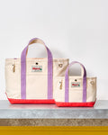 Merci - Cabas Candide - Ecru & Lila & Rouge