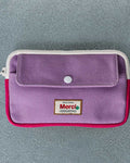 Merci - Porte Monnaie Candide - Lila & Fuchsia