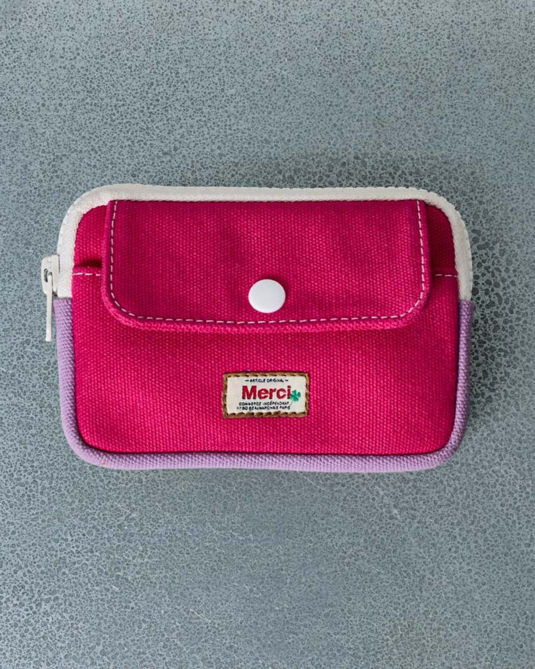Merci - Candide Coin Purse - Fuchsia & Lilac