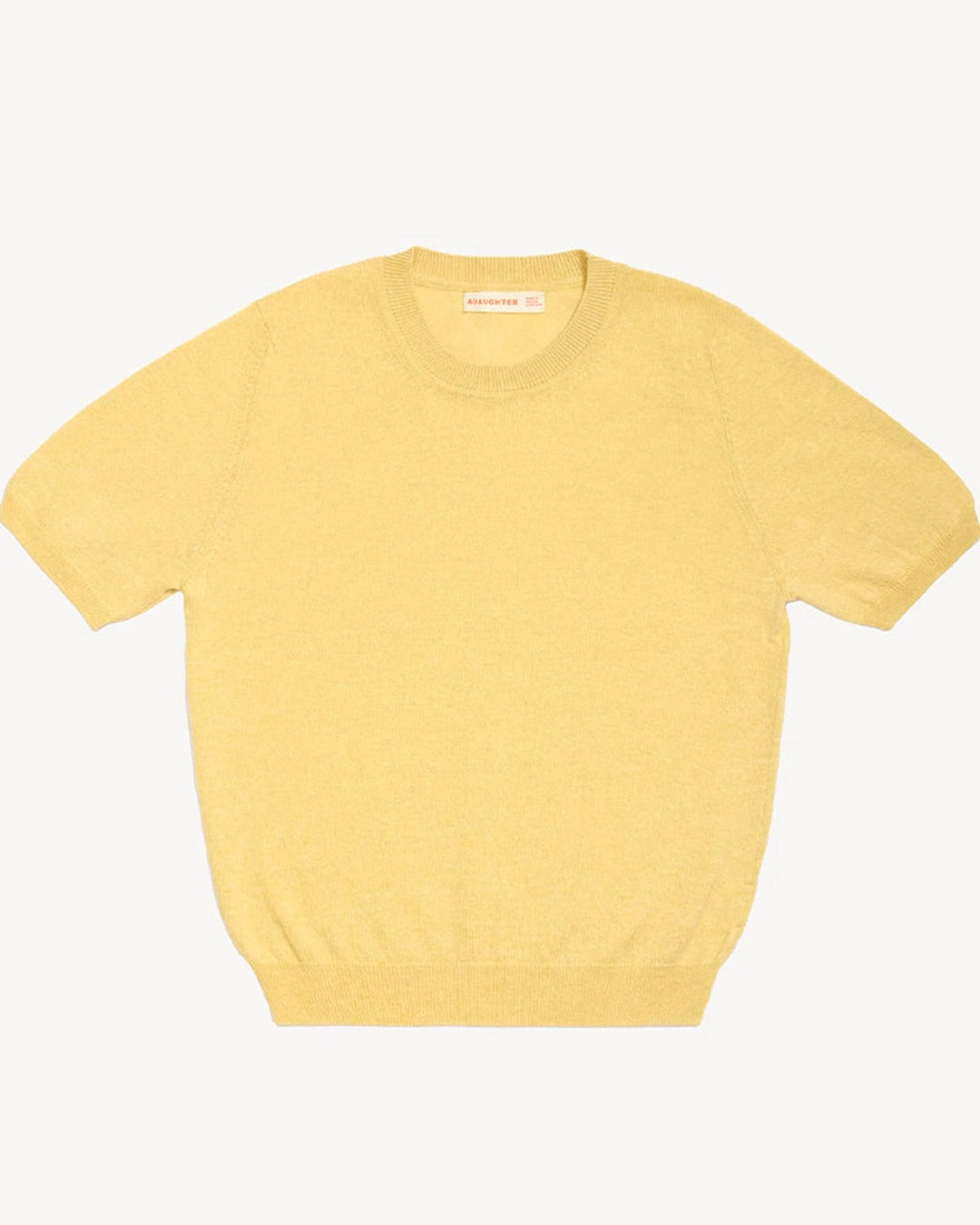 & Daughter - Emer Knit - Pale Yellow