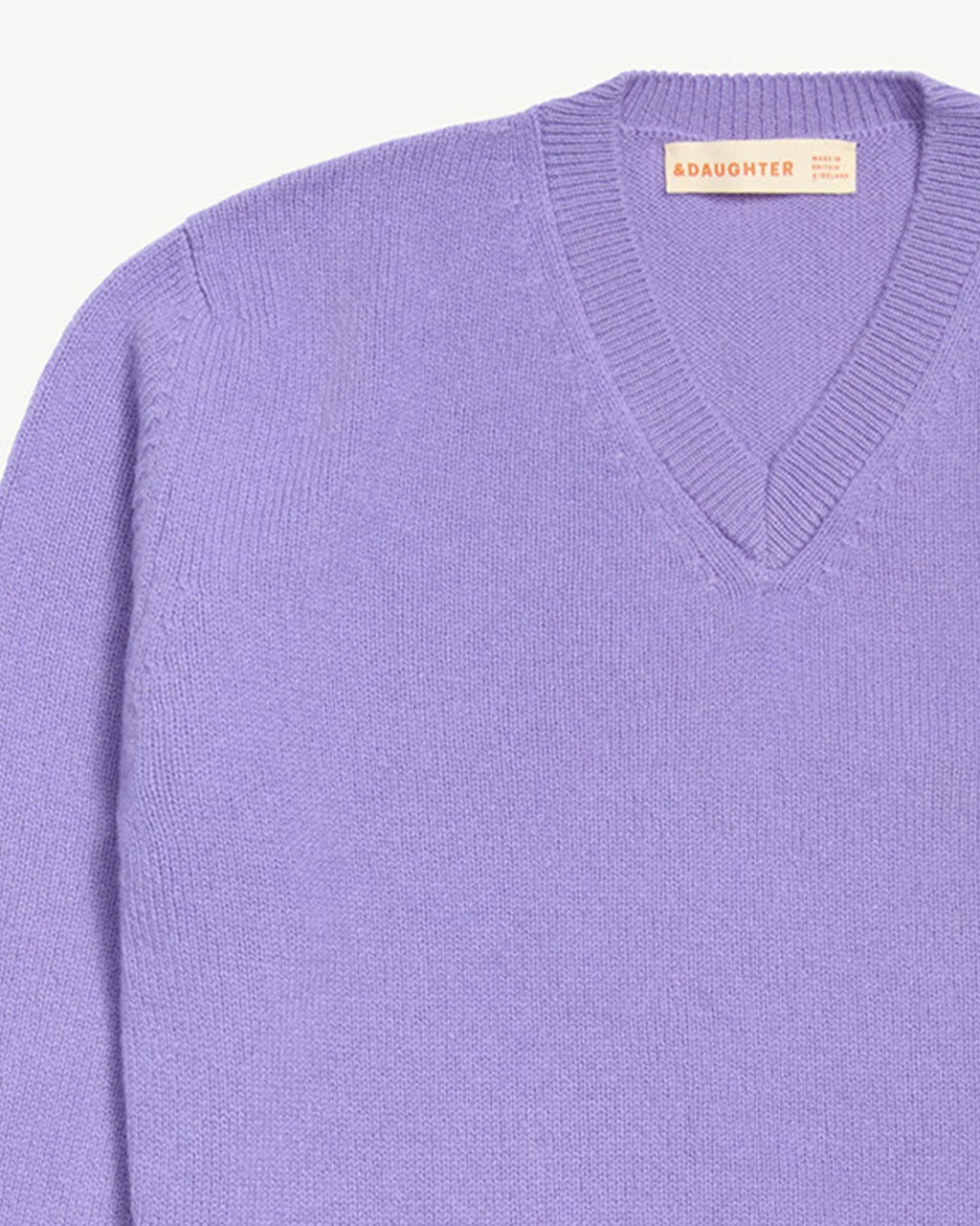 & Daughter - Sligo Knit - Pansy Violet