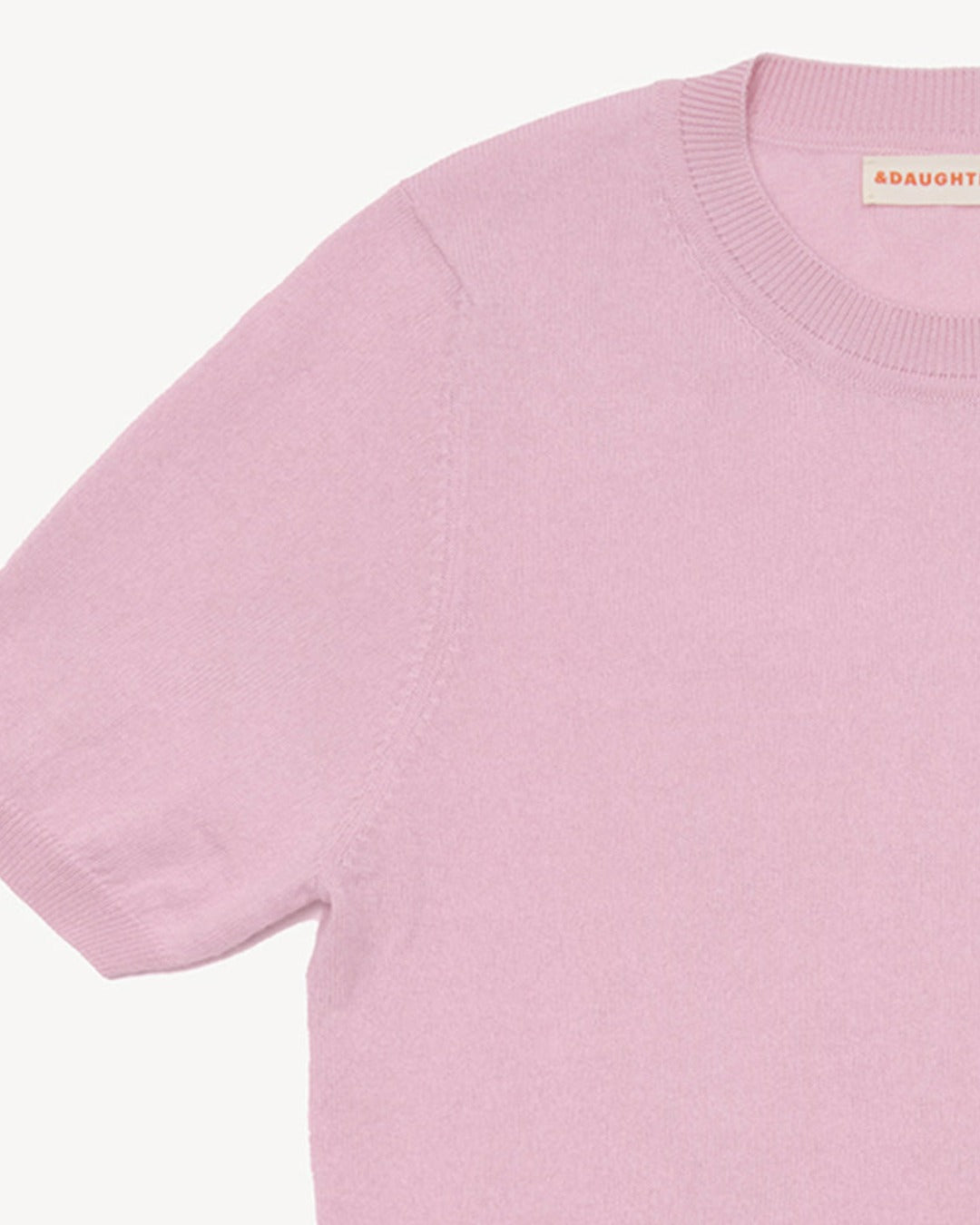 & Daughter - Emer Knit - Pale Pink