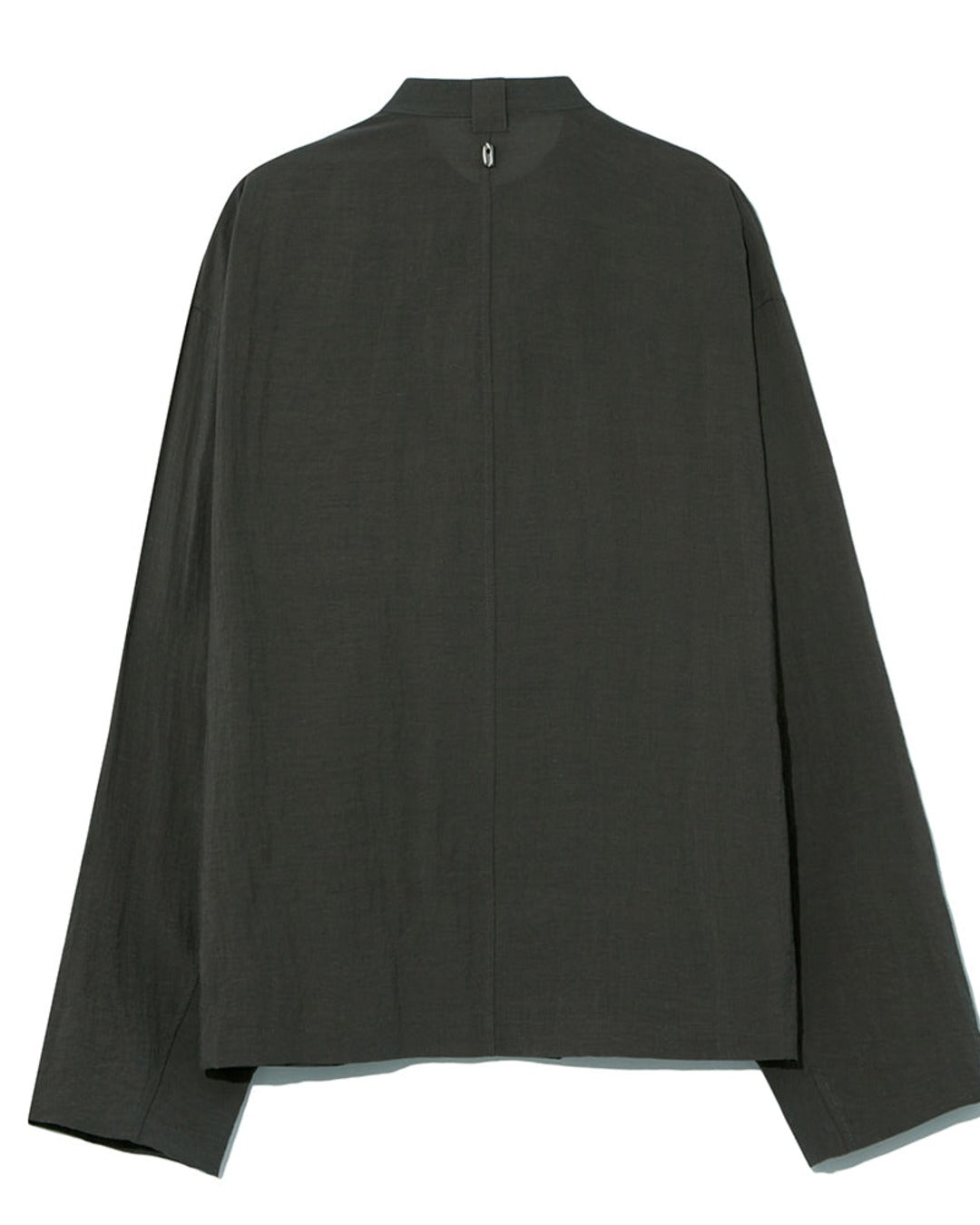 Le 17 septembre - Chemise Stand Collar - Gris