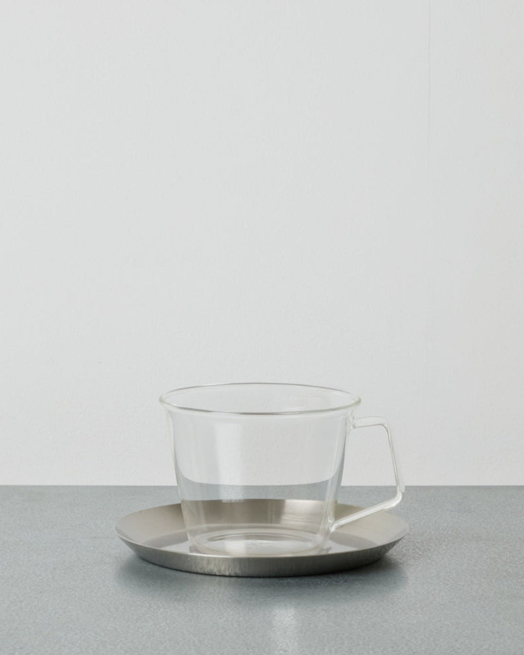 Kinto - Tasse À Café Et Soucoupe Tranparent