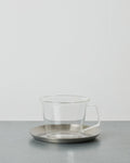 Kinto - Tasse À Café Et Soucoupe Tranparent