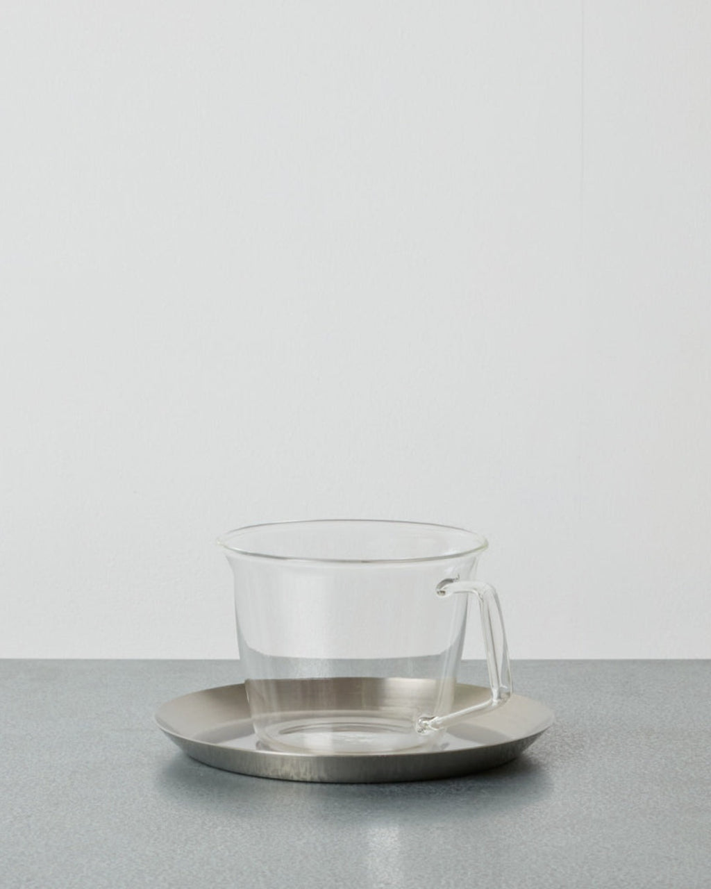 Kinto - Tasse À Café Et Soucoupe Tranparent