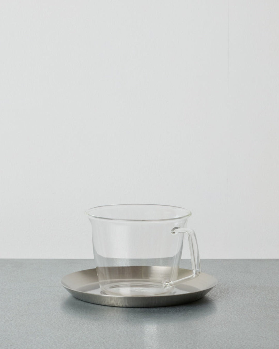 Kinto - Tasse À Café Et Soucoupe Tranparent