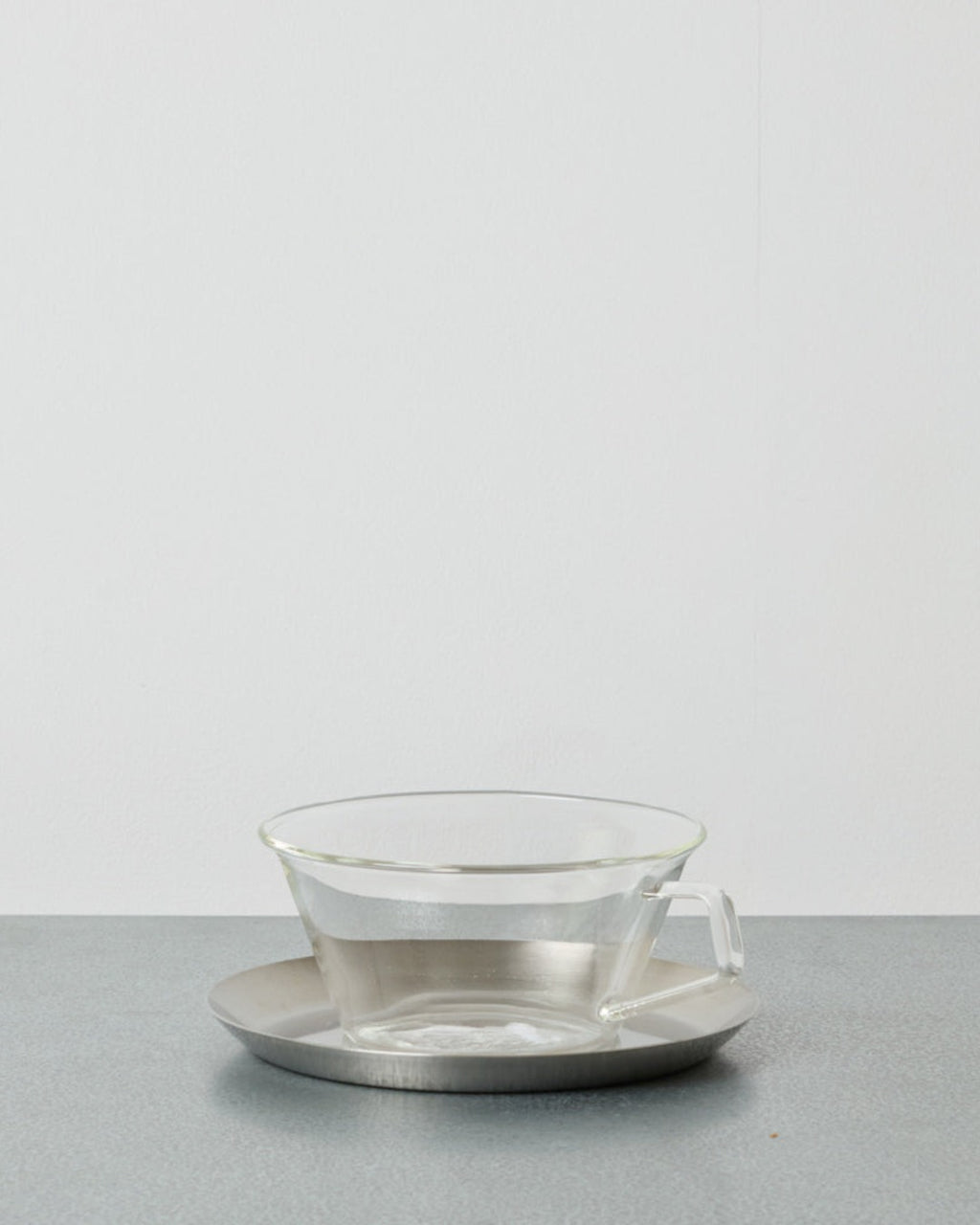 Kinto - Teacup and saucer - Clear