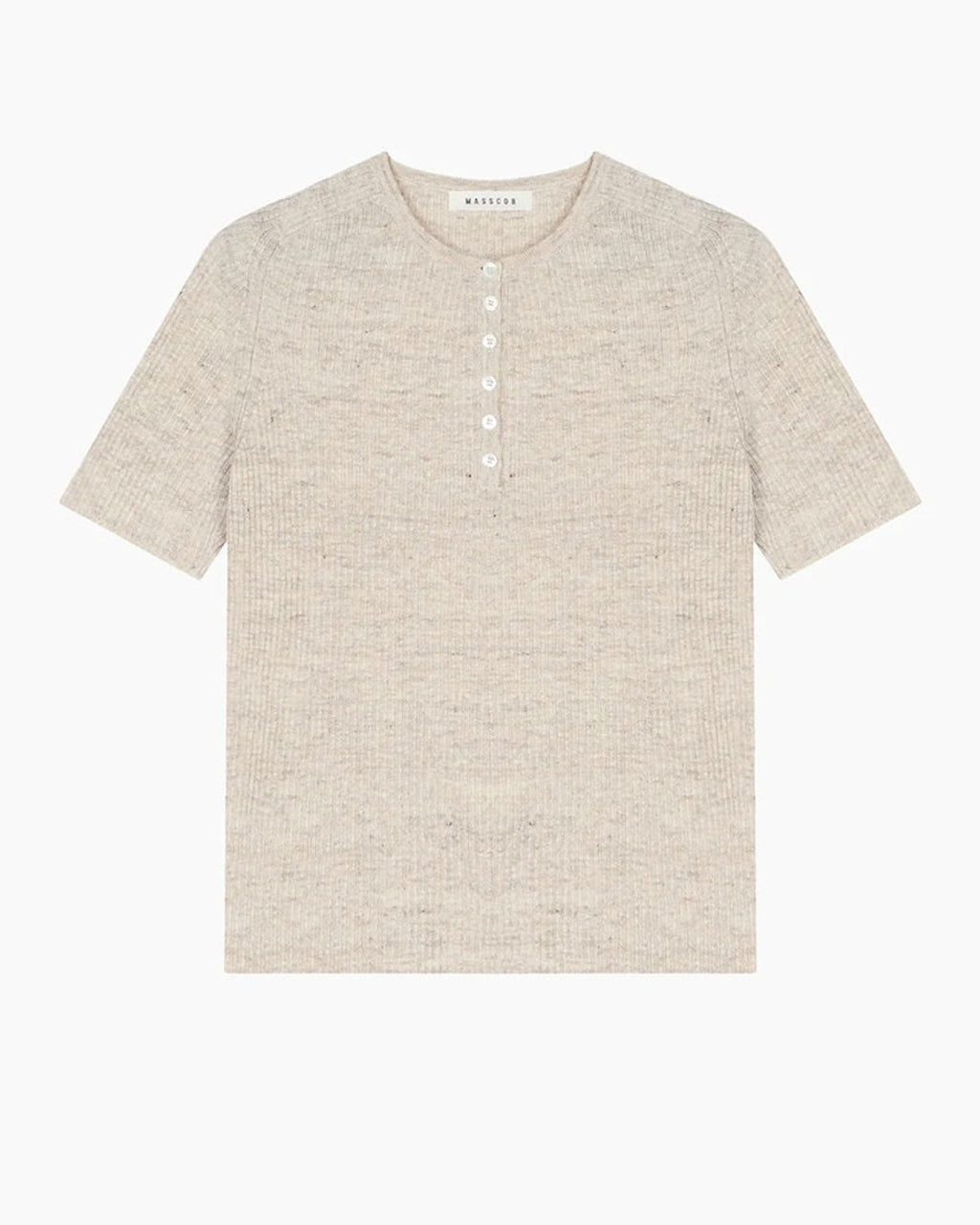 Masscob - T-Shirt en maille Mina - Sand