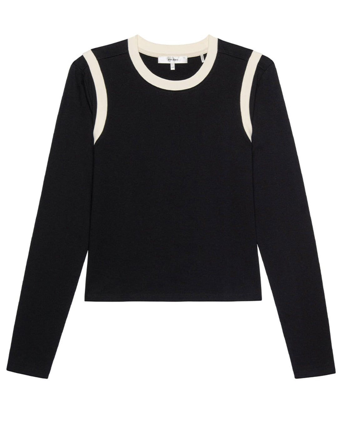 Frame - Top à empiècements - Noir